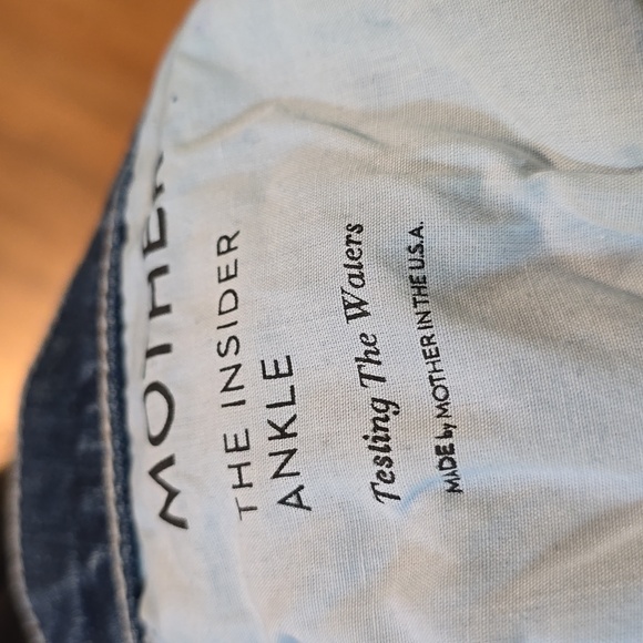 Mother the insider ankle in testing the waters sz 26 - Picture 2 of 10